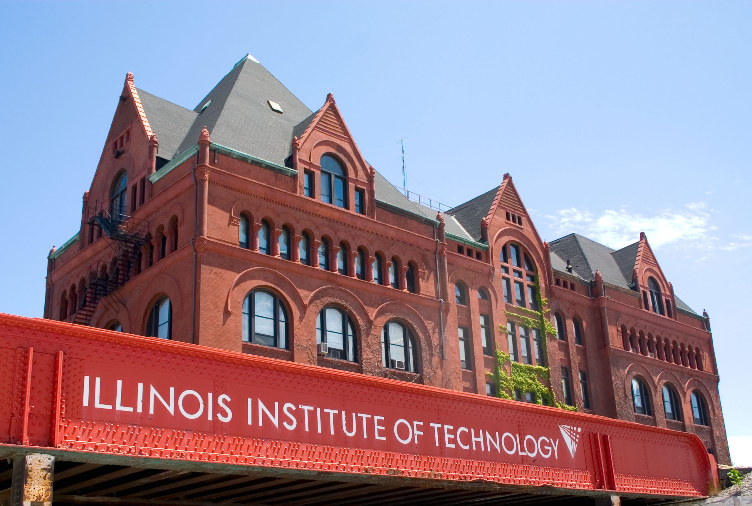 Campus building at the Illinois Institute of Technology. Chicago Illinois IL USA